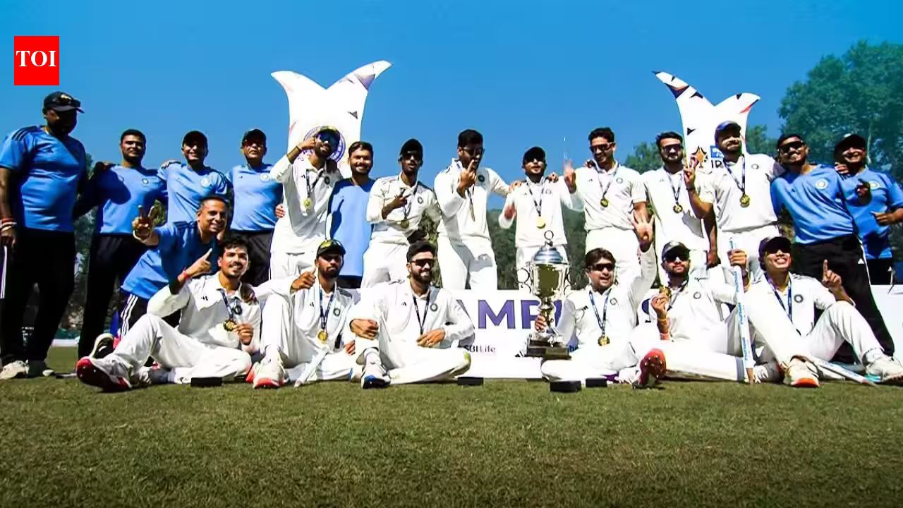 Mukesh and Akash wreak havoc: Rest of India storm to Irani Cup glory after J&K batting meltdown