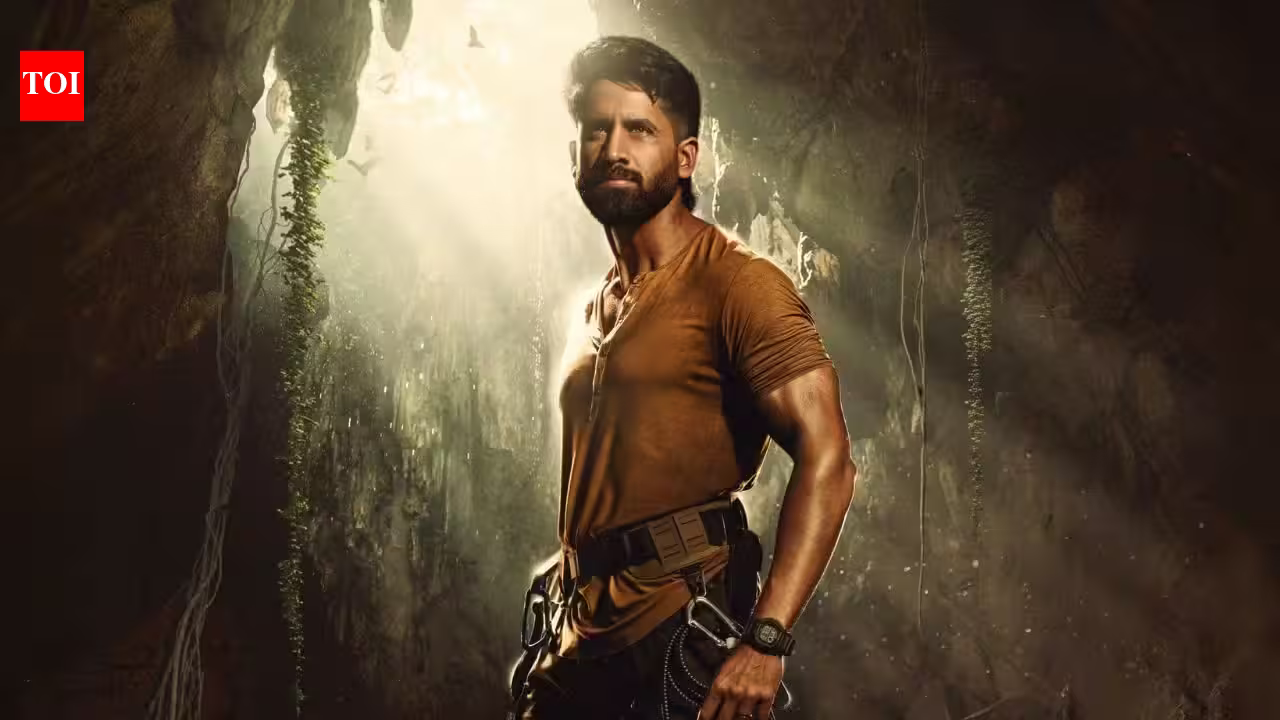 Naga Chaitanya’s ‘Vrushakarma’ Unveils Massive Cave Set Built in Just 50 Days!
