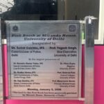 Painted Pink, Left in the Dark: DU Students Demand Real Security Beyond Symbolic Booths