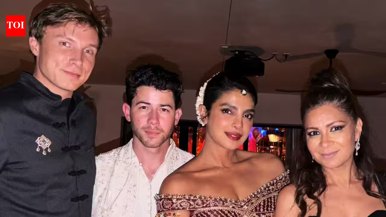 Priyanka Chopra and Nick Jonas Stun in Traditional Elegance at Star-Studded LA Diwali Bash