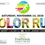 Rainbow Rush Returns: St. Johns County Launches Registration for Third Annual Family Color Run