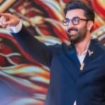 Ranbir Kapoor Stuns in Rs 95k Bandhgala: Emerald Eagle Brooch Steals the Show at Ramayana Event!