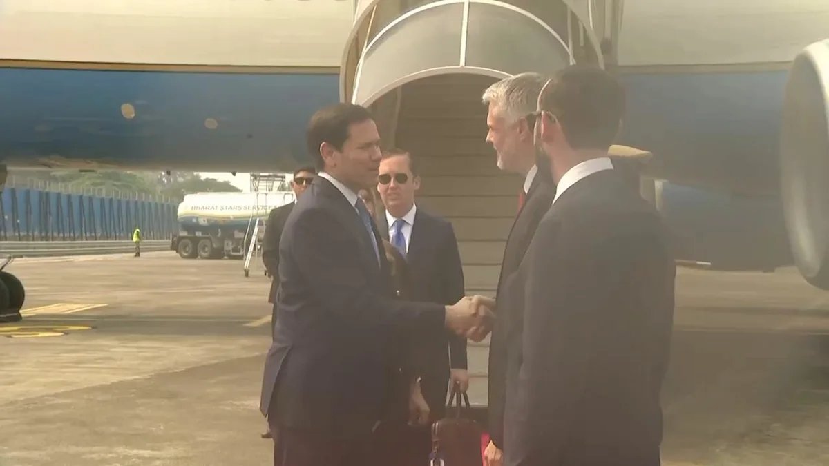 Rubio Touches Down in New Delhi to Reset the Indo-U.S. Playbook