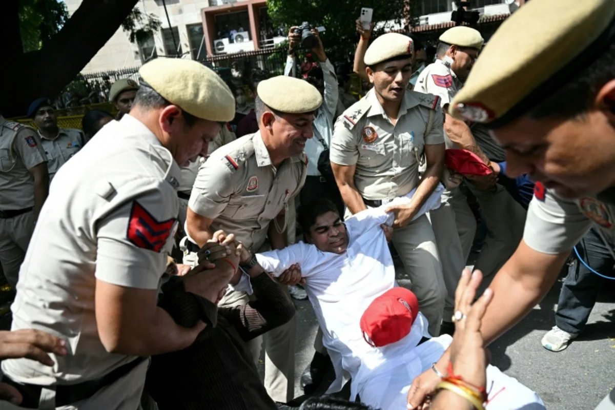 Saffron Siege: India Detains Opposition Leaders Amid Election Storm