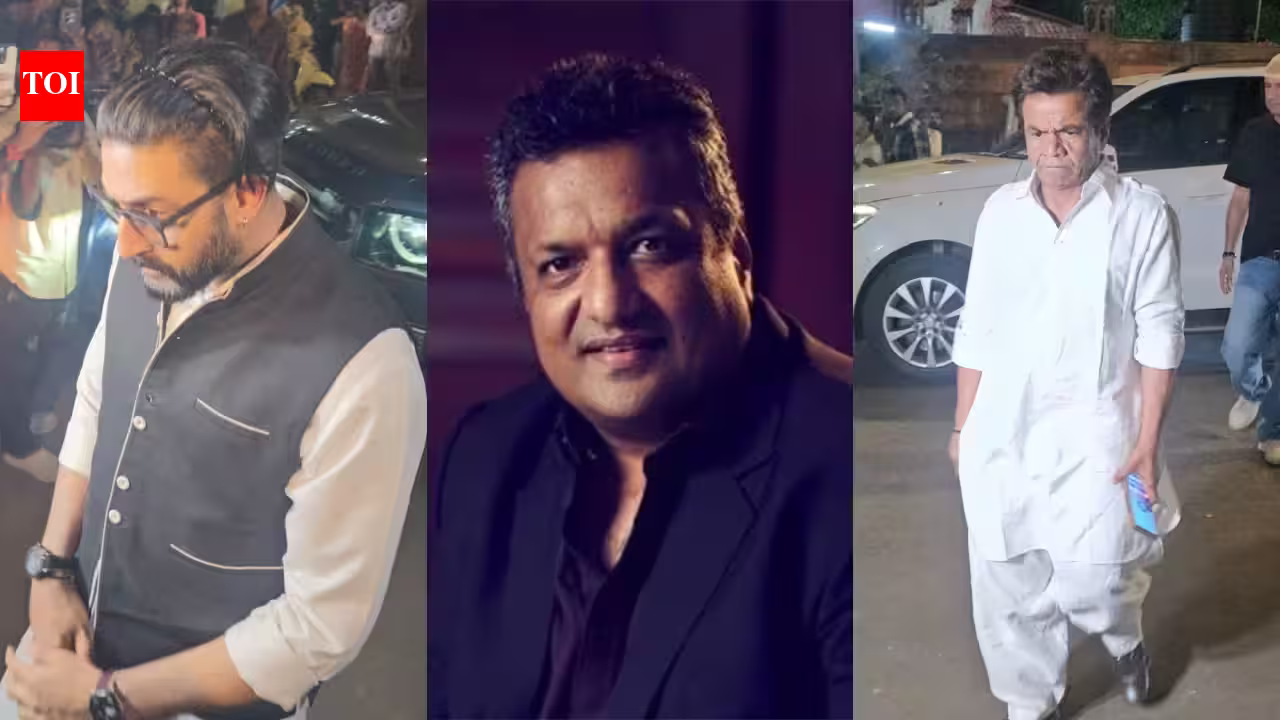 Sanjay Gupta Bids Final Farewell: B-Town Stars Gather to Pay Last Respects at Versova Crematorium