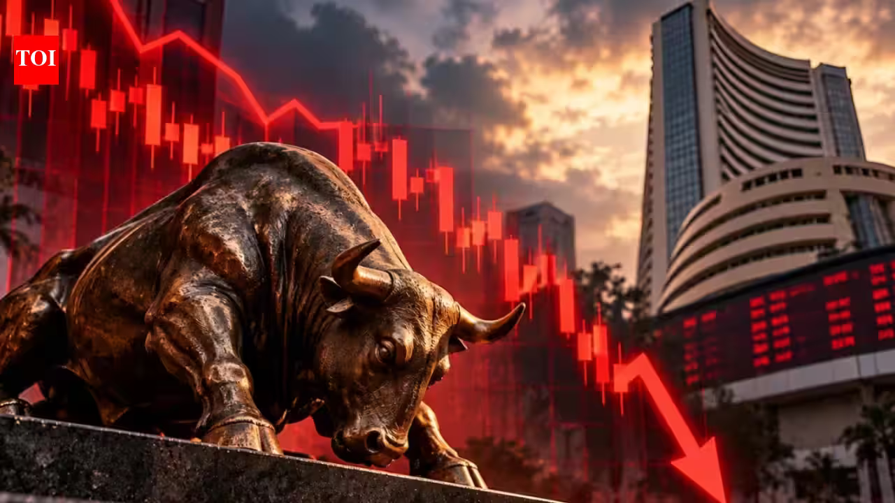 Sensex Slide Extends: Fourth Consecutive Drop as Market Turbulence Persists