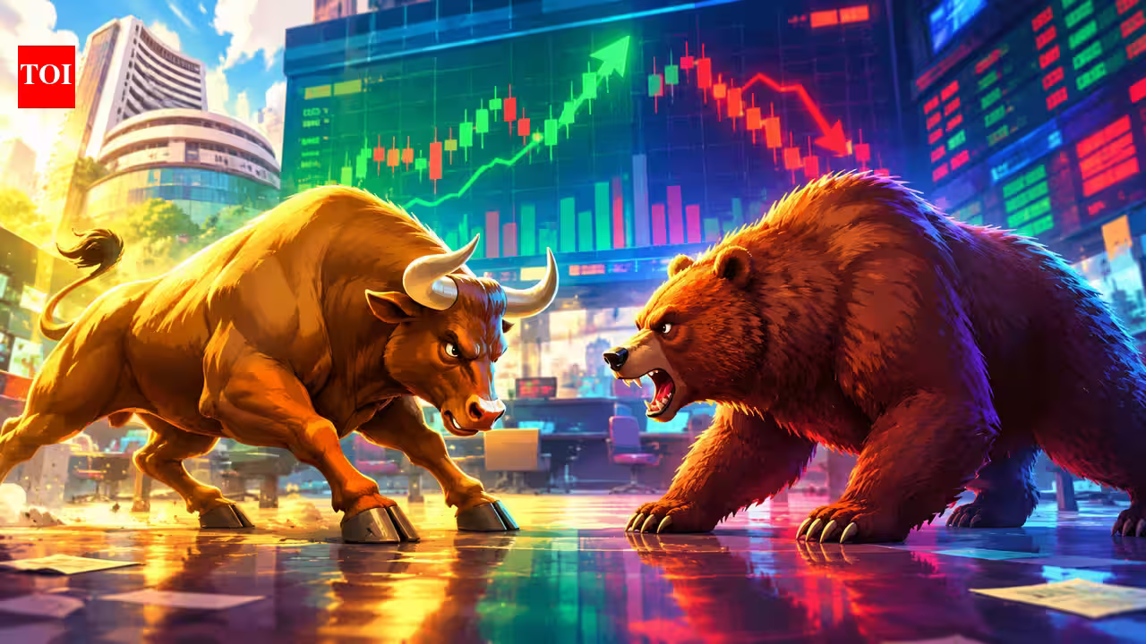 Sensex Slips as Market Sell-Off Drags Nifty Below 22,600 Barrier