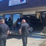 Shattered Glass, Open Doors: SUV Plows Into Winchester Storefront