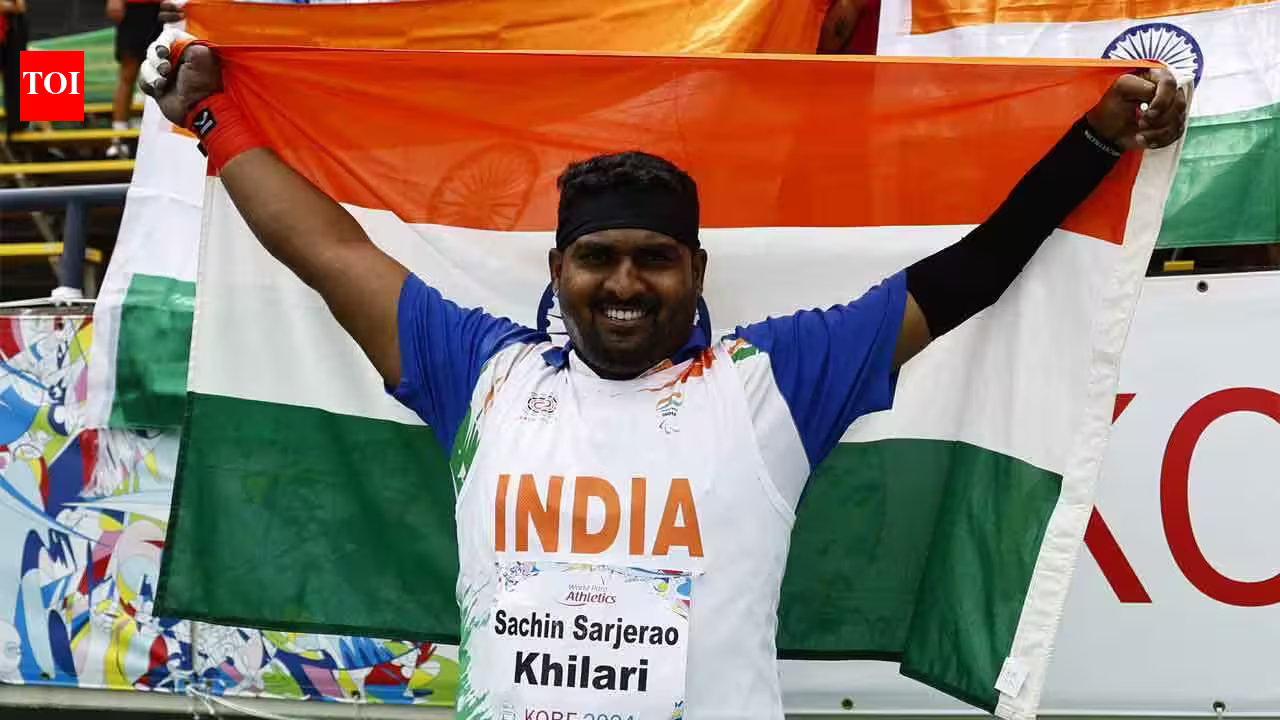 Shot Put Supremacy: Khilari Leads Historic Indian Podium Sweep at Asian Para Games