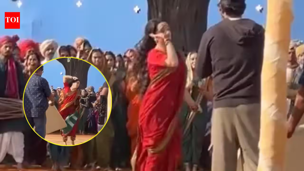 Shraddha Kapoor’s Radiant Red Saree Look Sets Internet Ablaze: Fans Demand ‘Eetha’ Song Release!