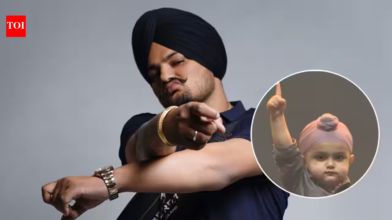 Sidhu Moosewala’s Toddler Brother Sparks Controversy After Making Gun Gesture at Toronto Concert