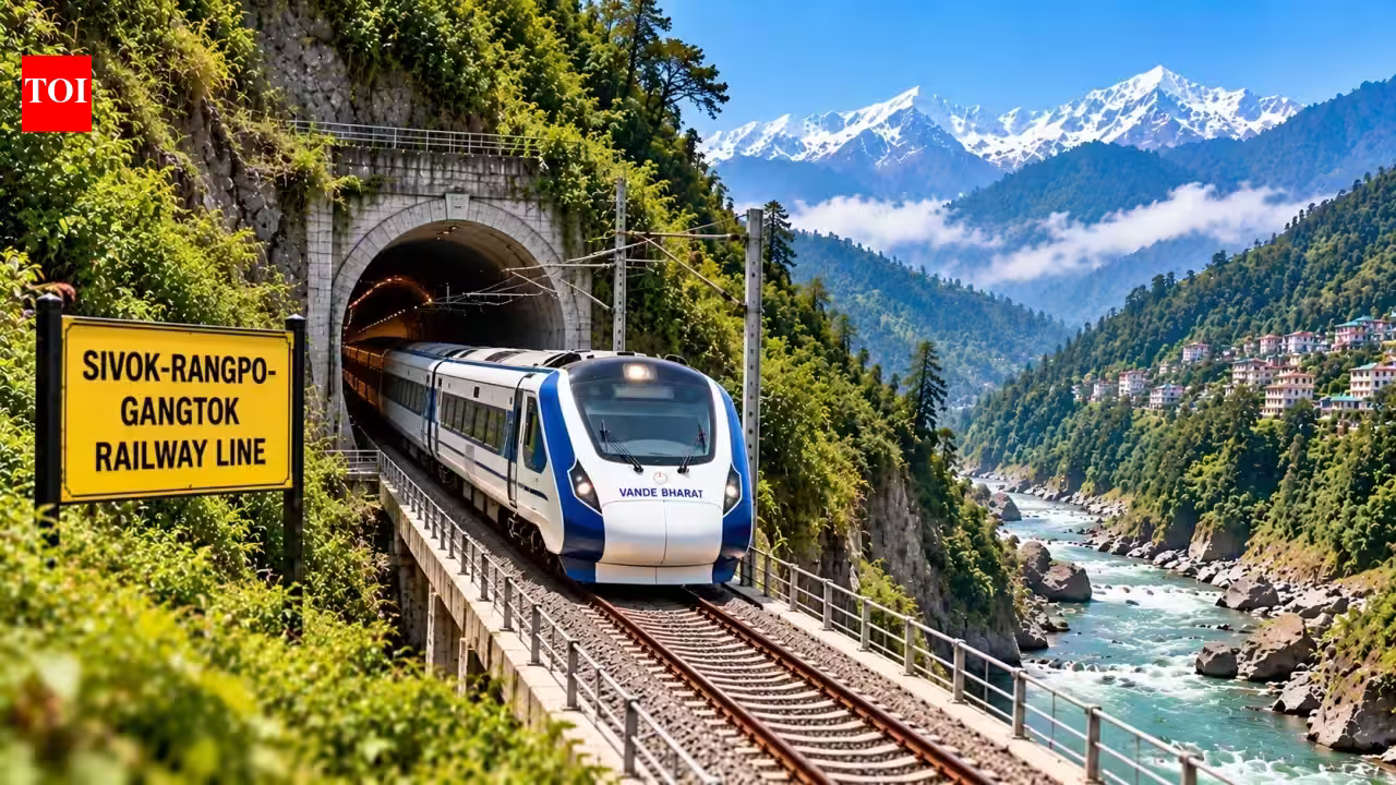 Sikkim’s Rail Revolution: Himalayan State Races Toward Historic First Train Link by 2027