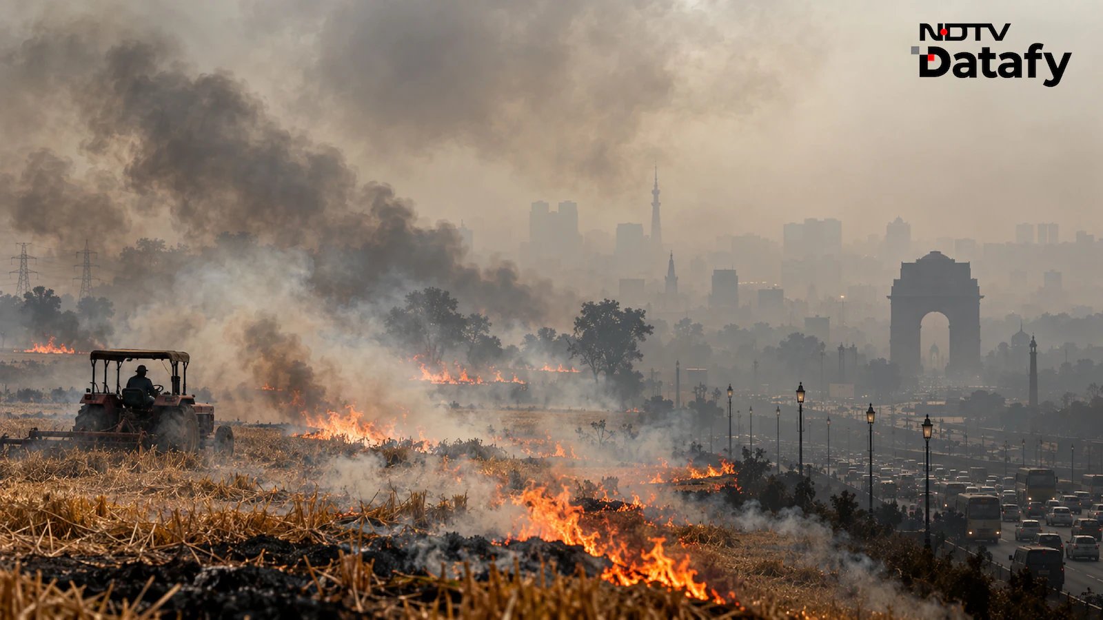 Smoke Signals: The Hidden Toll of Farm Fires on Delhi’s Choking Skies