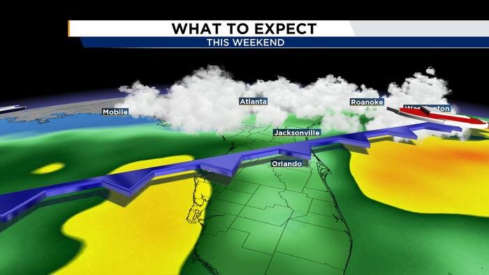 Soaked Friday Ahead: Storm Front Set to Drench Central Florida