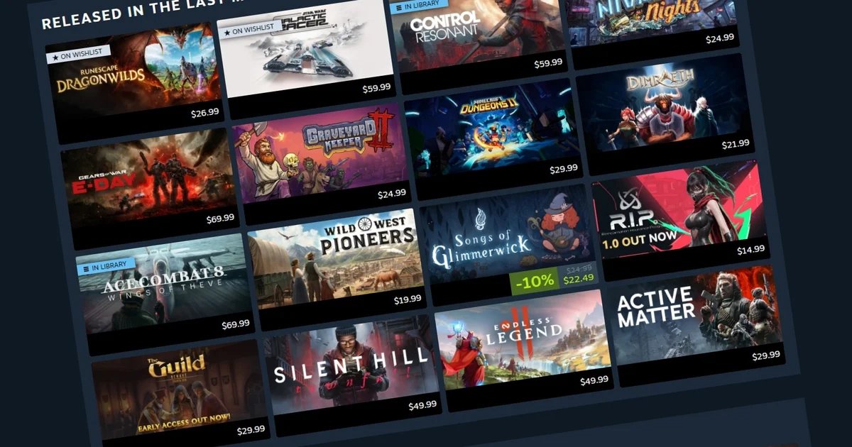 Steam’s Discovery Engine Graduates: Say Goodbye to Endless Scrolling