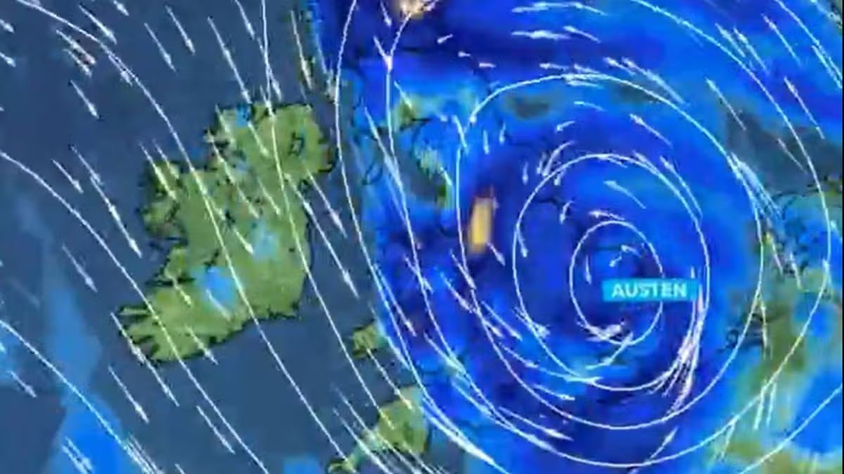 Storm Austen’s Path: The 'Weather Bomb' Target Zone as North Wales Dodges the Worst