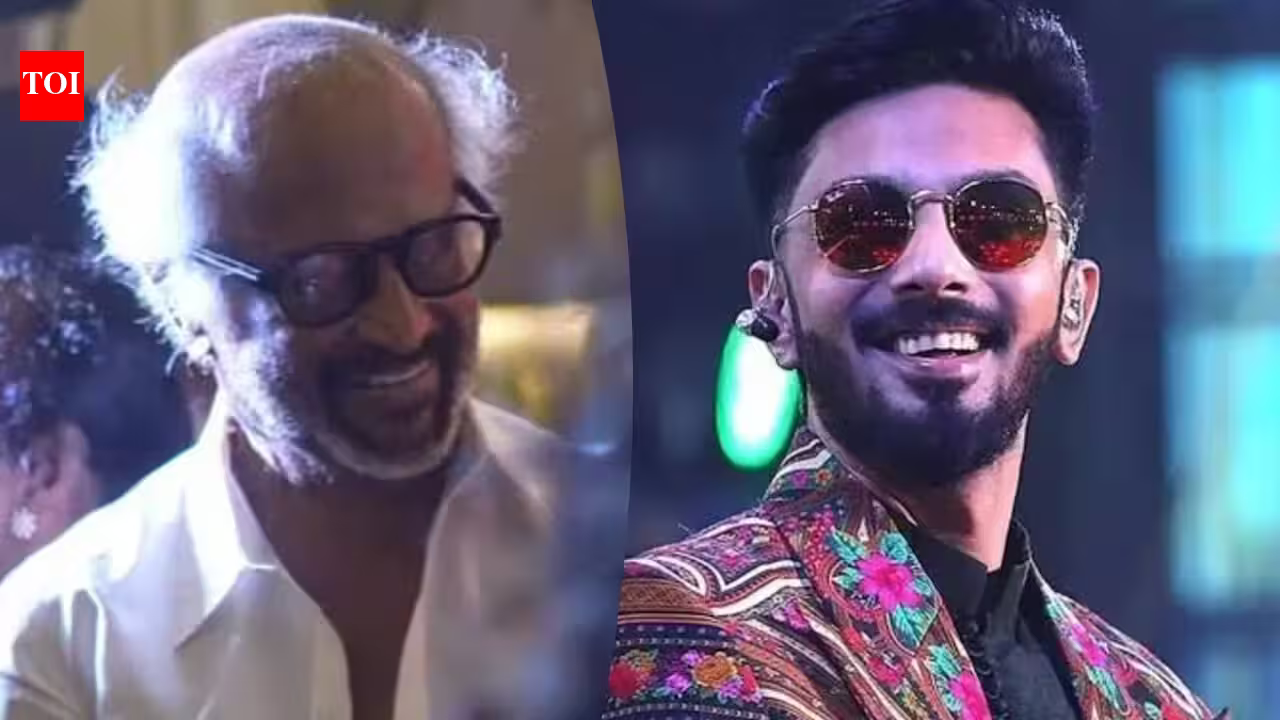 Superstar Rajinikanth and Sivakarthikeyan Join Anirudh’s Star-Studded Navaratri Puja Before His November Wedding!