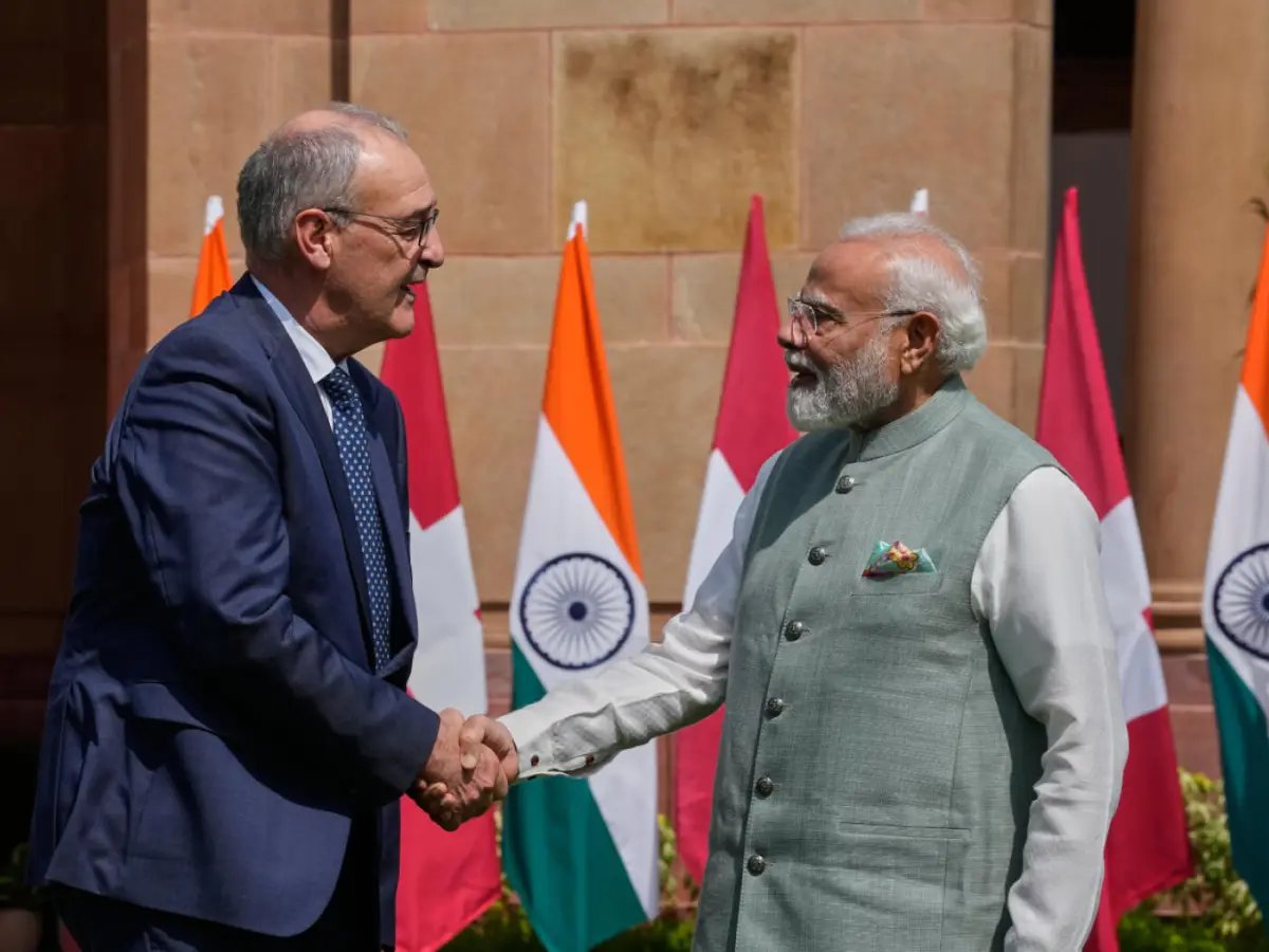 Swiss President Courts New Delhi for Landmark Investment Shield