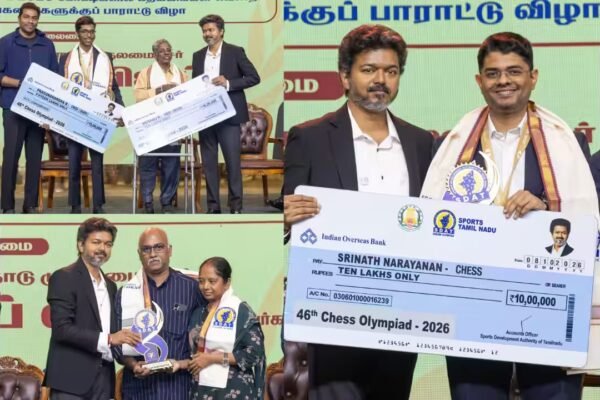 Tamil Nadu Rewards Chess Prodigies: Gukesh and Praggnanandhaa Lead ₹60 Lakh Olympiad Payout