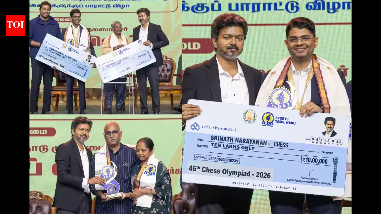 Tamil Nadu Rewards Chess Prodigies: Gukesh and Praggnanandhaa Lead ₹60 Lakh Olympiad Payout