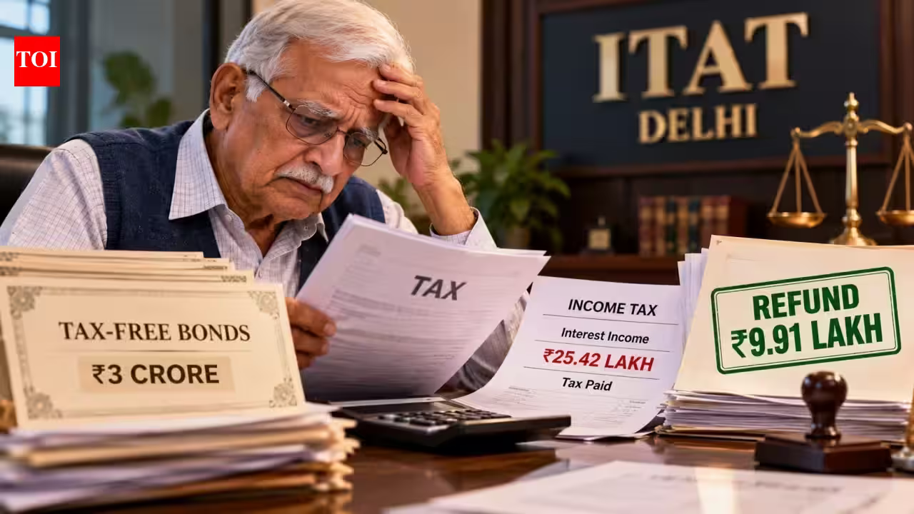 Taxing Tax-Free Income: ITAT Orders Rs 9.91 Lakh Refund After Senior Citizen’s Costly Calculation Error