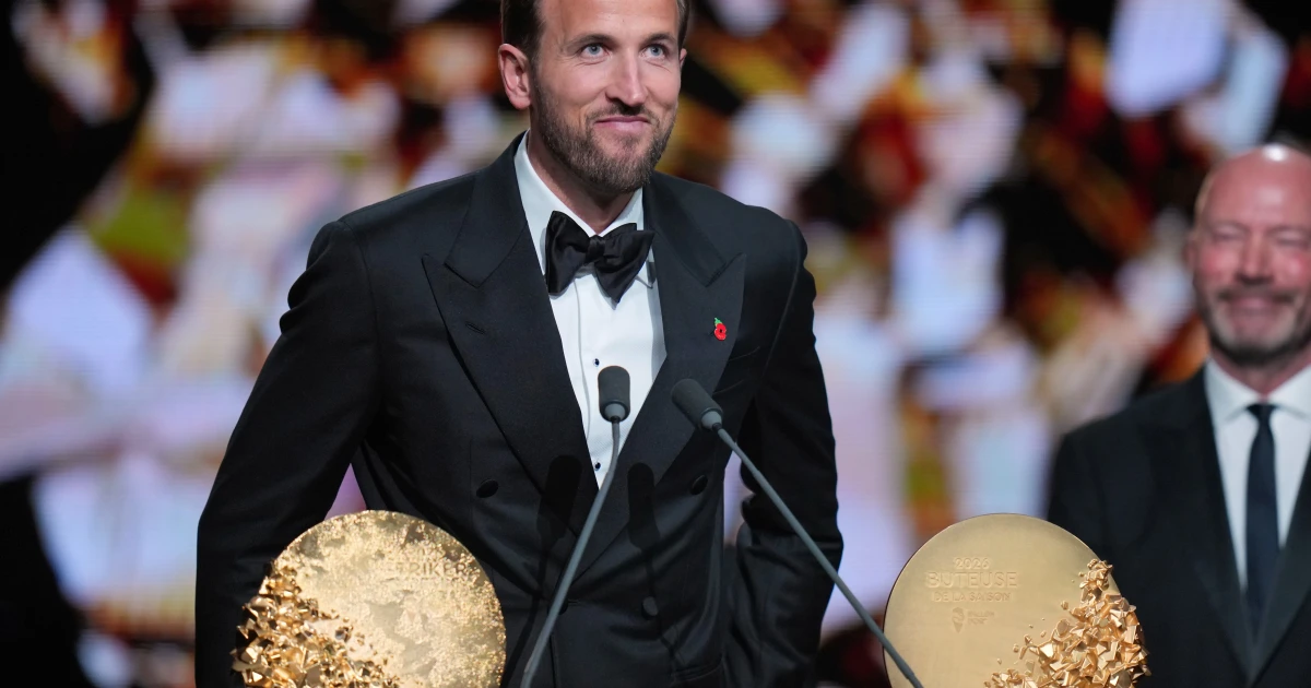 The Curse Is Broken: Harry Kane Ends England’s 25-Year Ballon d’Or Drought