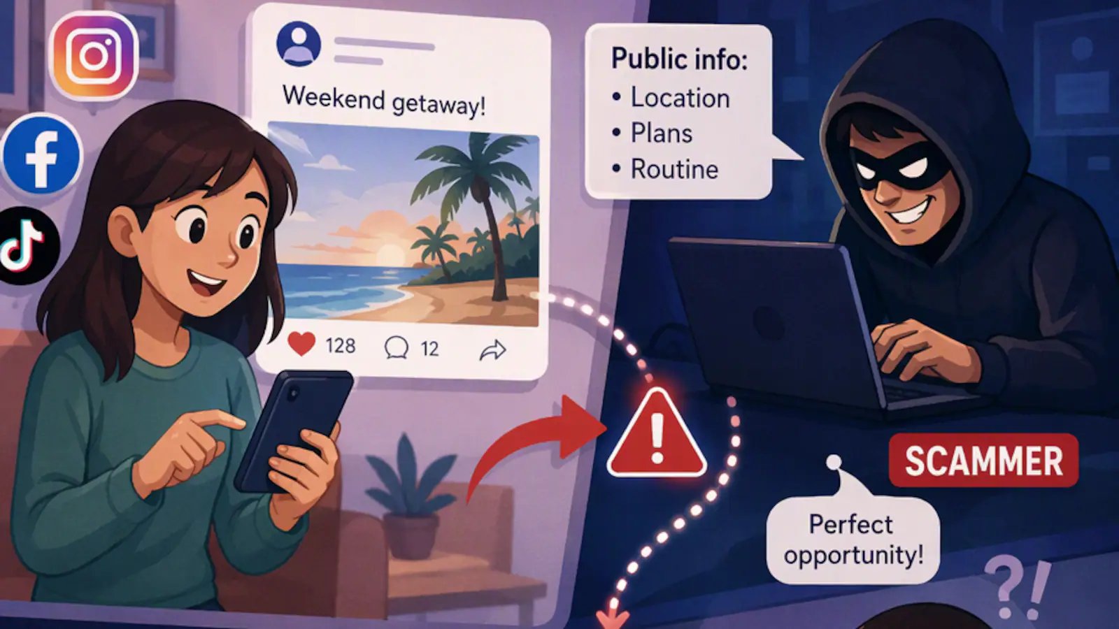 The Digital Breadcrumb Trail: How Your Oversharing Fuels the Next Generation of Scams
