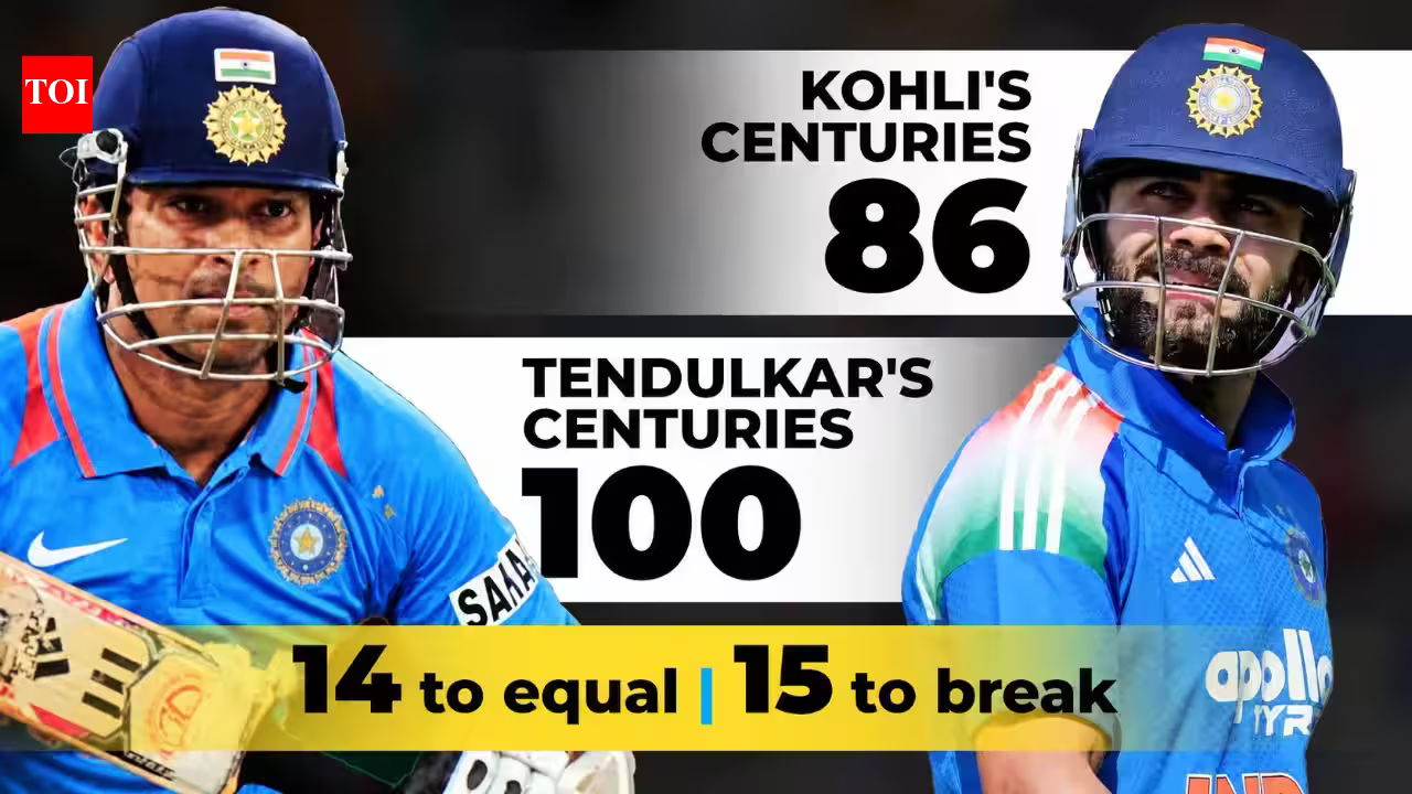The Final Frontier: Can Kohli Catch Sachin’s Century Crown?