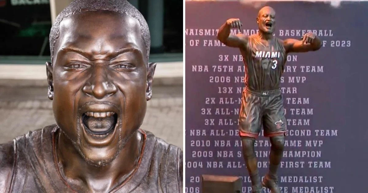 The Flash Gets a Reface: Miami Heat Sculptor Scrambles to Save Wade’s Legacy