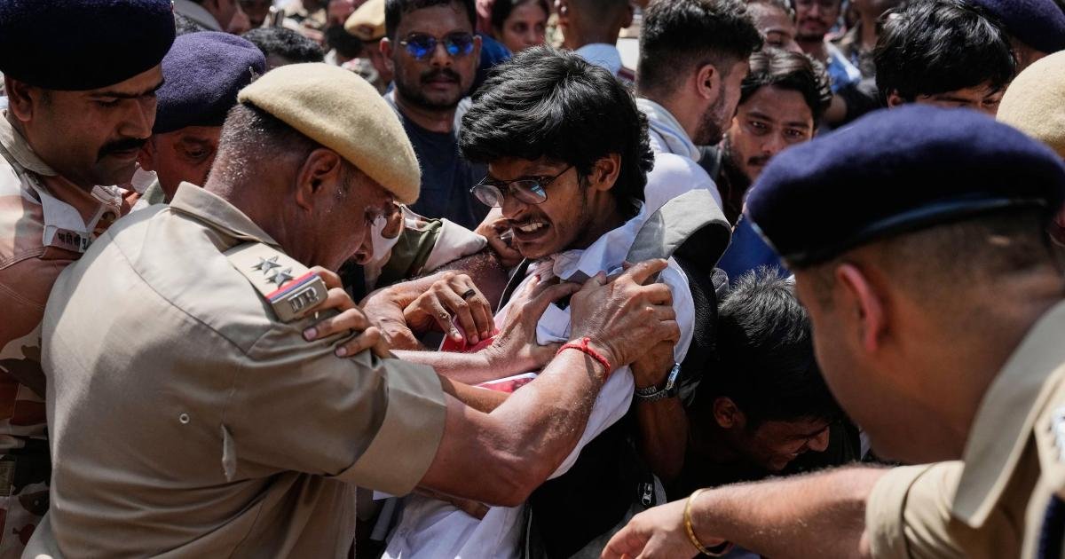 The Roach Rebellion: Indian Protesters Swarm Election Office in Demand for Reform