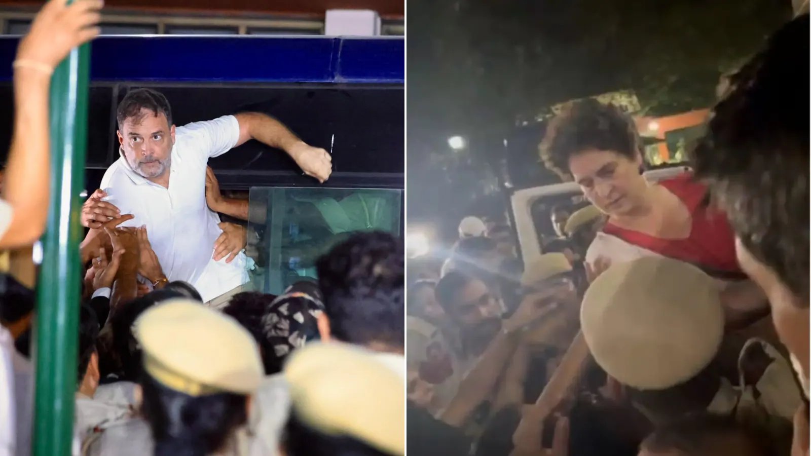 "They Manhandled Me": Priyanka Gandhi Alleges Police Assault Amidst Protest Chaos
