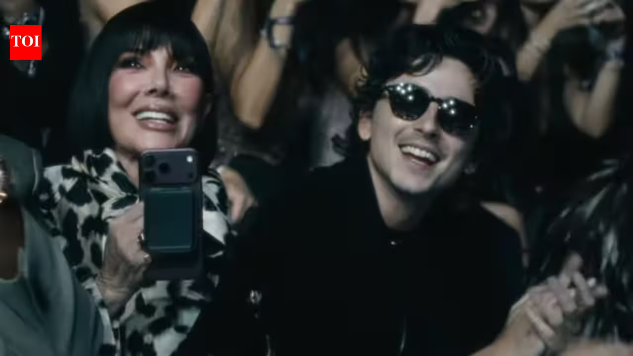 Timothée Chalamet Cheers On Kylie Jenner During Her Glitzy $50 Million Fantasy Bra Debut