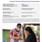 Toxicity Rising: Ecuador’s Annual Flood Crisis Defies Containment Measures