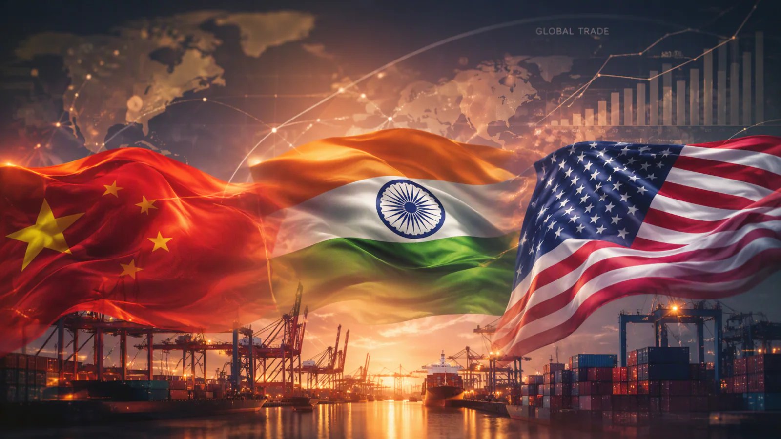 Trade Winds Shift: India Gains Ground in U.S. Markets as China Gap Widens