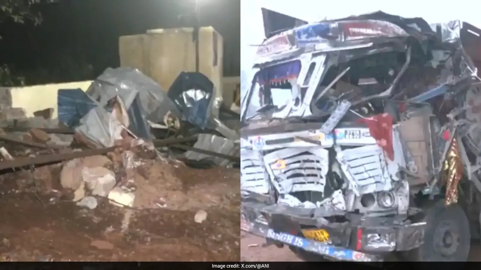 Tragedy at the Threshold: 12 Pilgrims Mowed Down by Truck Near Gwalior Temple