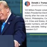 Trump Blurs Borders: Ex-President Confuses India with Brazil While Branding U.S. Elections ‘Corrupt’