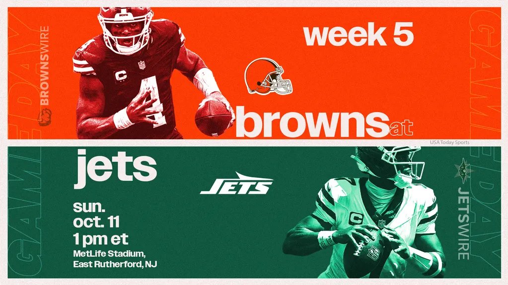 Turbulence on the Turf: Live Updates as Jets and Browns Collide in Week 5 Showdown
