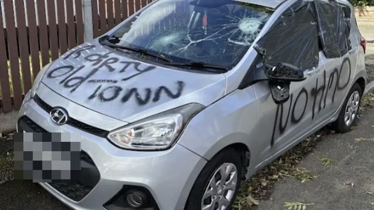 Vandalism Wave Strikes Salford: ‘No HMO’ Slogans Deface Homes in Targeted Crime Spree