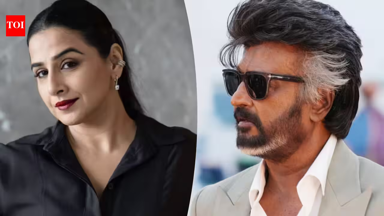 Vidya Balan Reveals How Rajinikanth’s Humility Put Her at Ease on Set