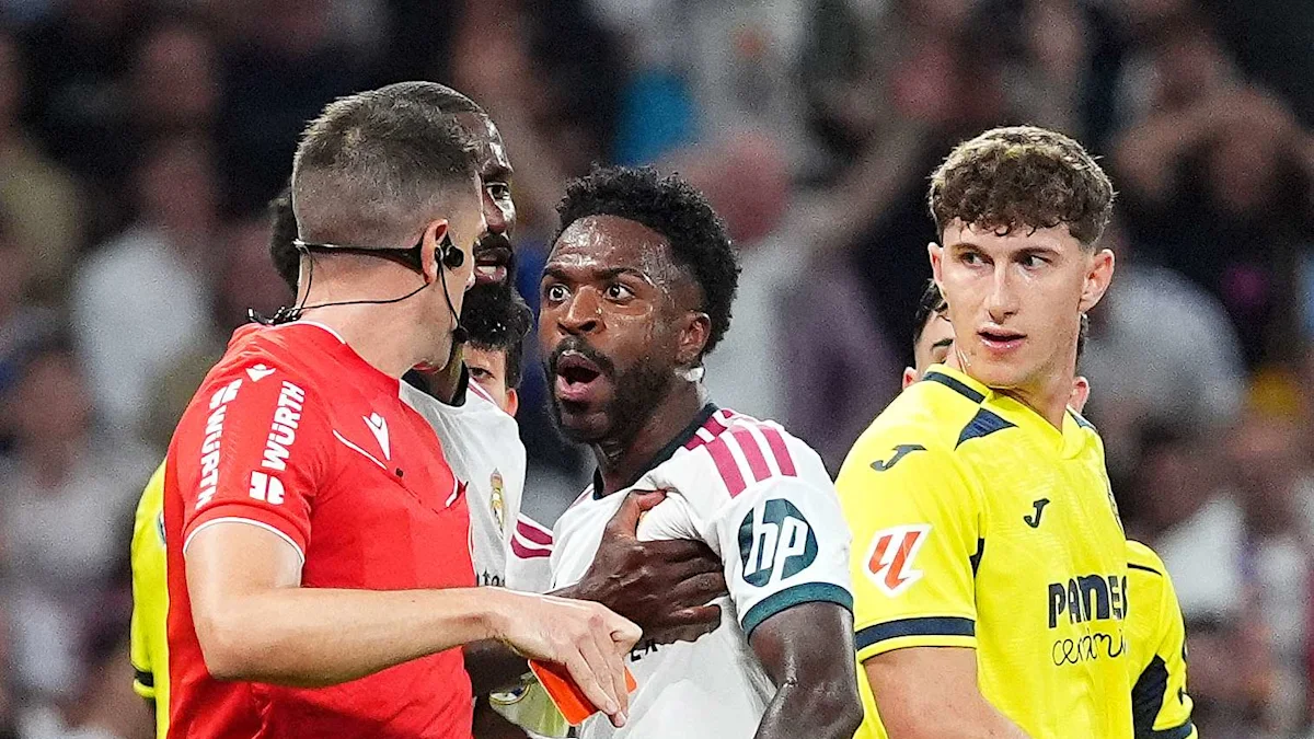 Vini Jr.’s Meltdown: A Night of VAR Agony and Sudden Dismissal in Madrid Stunner