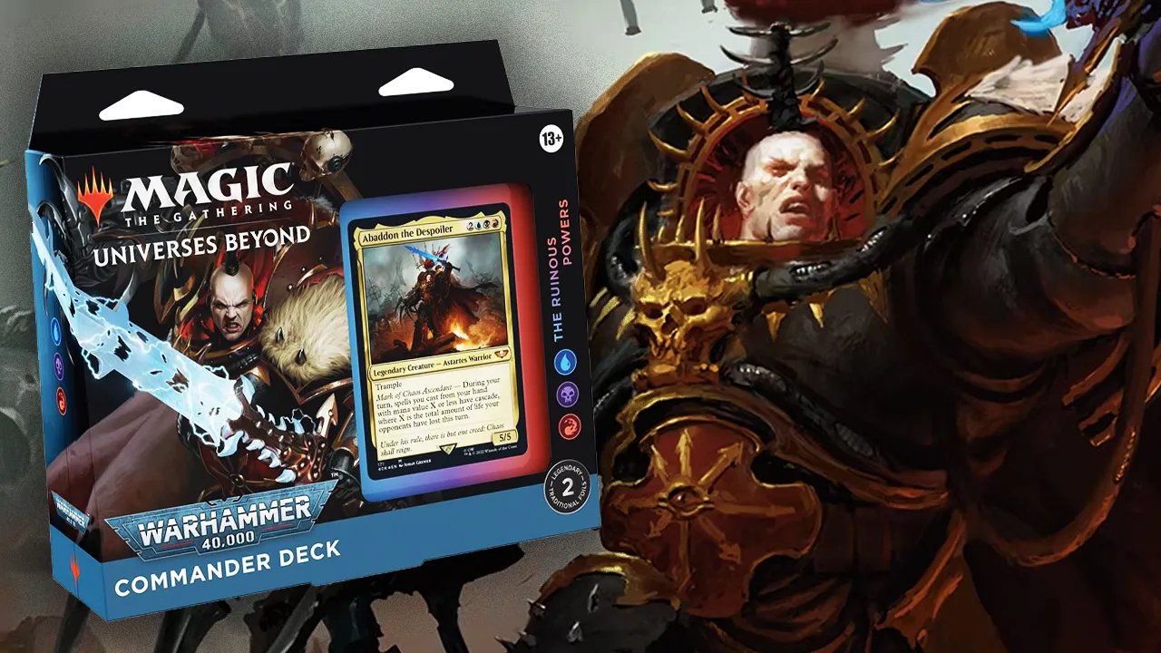 Wizards of the Coast Unlocks the Vault: Iconic Warhammer 40K Commander Decks Return to Print